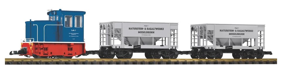 Piko G Starter Set Freight Train GE-25Ton (37151) Piko G Starter Set Freight Train GE-25Ton (37151)
