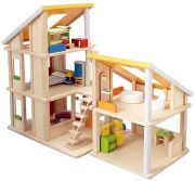 PlanToys PlanDollhouse Chalet dollhouse with furniture PlanToys PlanDollhouse Chalet dollhouse with furniture