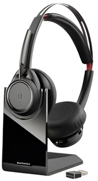 Poly Voyager Focus UC B825 with desk charger Poly Voyager Focus UC B825 with desk charger