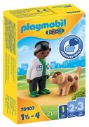 Playmobil 1.2.3 Veterinarian with Dog (70407) Playmobil 1.2.3 Veterinarian with Dog (70407)