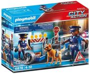 Playmobil City Action Police Roadblock 6878 Playmobil City Action Police Roadblock 6878