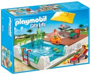 Playmobil City Life Built-in Swimming Pool 5575 Playmobil City Life Built-in Swimming Pool 5575