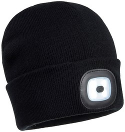 Portwest B028 Rechargeable Dual-LED Beanie Portwest B028 Rechargeable Dual-LED Beanie