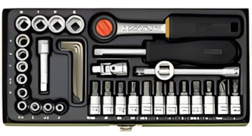 Proxxon Socket wrench set 23080 Proxxon Socket wrench set 23080