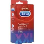 Durex Extra large lifelike 10 pcs Durex Extra large lifelike 10 pcs