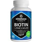 Vitamaze Biotin 10 mg High-Dose + Zinc + Selenium 365 Tablets Vitamaze Biotin 10 mg High-Dose + Zinc + Selenium 365 Tablets