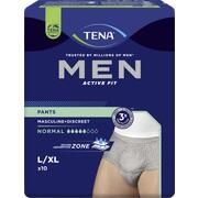 Tena Men's Active Fit Pant Normal L/XL 10 pcs Tena Men's Active Fit Pant Normal L/XL 10 pcs