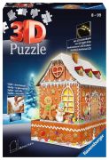 Ravensburger 3D Puzzle Gingerbread House at Night Ravensburger 3D Puzzle Gingerbread House at Night