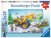 Ravensburger Excavator and forest tractor Ravensburger Excavator and forest tractor