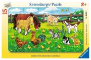 Ravensburger Puzzle Farm Animals on the Meadow Ravensburger Puzzle Farm Animals on the Meadow