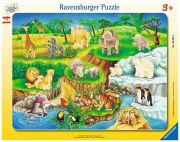 Ravensburger Zoobesuch frame puzzle Ravensburger Zoobesuch frame puzzle