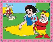 Ravensburger Paint by Numbers Ariel and Snow White Ravensburger Paint by Numbers Ariel and Snow White