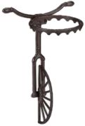 Relaxdays Wall Flower Holder Unicycle (10040885) Relaxdays Wall Flower Holder Unicycle (10040885)