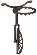 Relaxdays Wall Flower Holder Unicycle (10040887) Relaxdays Wall Flower Holder Unicycle (10040887)