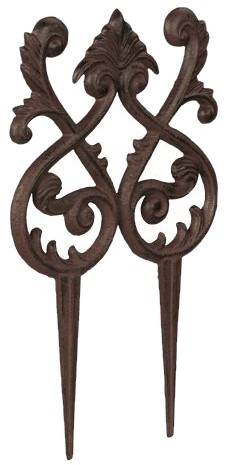 Relaxdays Antique Garden Border Fence Set of 2 (10044905) Relaxdays Antique Garden Border Fence Set of 2 (10044905)