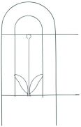 Relaxdays Garden bed fence 5-piece high (10030959) Relaxdays Garden bed fence 5-piece high (10030959)