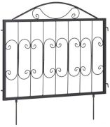 Relaxdays Metal garden bed fence 4-piece (10041705) Relaxdays Metal garden bed fence 4-piece (10041705)