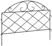 Relaxdays Metal garden bed fence 6-piece (10041697) Relaxdays Metal garden bed fence 6-piece (10041697)