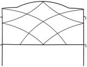 Relaxdays Metal garden bed fence 6-piece (10041700) Relaxdays Metal garden bed fence 6-piece (10041700)