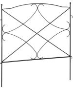 Relaxdays Metal garden bed fence 6-piece (10041702) Relaxdays Metal garden bed fence 6-piece (10041702)