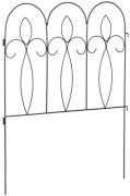 Relaxdays Metal garden bed fence 6-piece (10041709) Relaxdays Metal garden bed fence 6-piece (10041709)