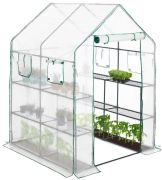Relaxdays Walk-in greenhouse with 4 windows (10023332) Relaxdays Walk-in greenhouse with 4 windows (10023332)