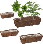 Relaxdays Flower box set of 4 (10042582) Relaxdays Flower box set of 4 (10042582)