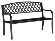 Relaxdays Garden bench with wicker pattern (10026115) Relaxdays Garden bench with wicker pattern (10026115)