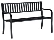 Relaxdays Garden bench with metal braces (10026117) Relaxdays Garden bench with metal braces (10026117)