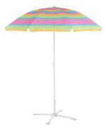 Relaxdays Striped beach umbrella 210 cm (10023308) Relaxdays Striped beach umbrella 210 cm (10023308)
