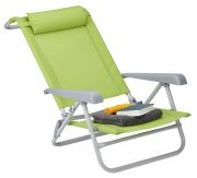 Relaxdays Folding deck chair with neck pillow (10026478) Relaxdays Folding deck chair with neck pillow (10026478)