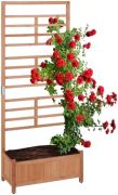 Relaxdays Planter with trellis wall (10045605) Relaxdays Planter with trellis wall (10045605)