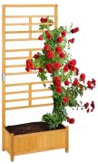 Relaxdays Trellis with planter box (10036888) Relaxdays Trellis with planter box (10036888)