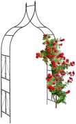 Relaxdays Pointed Rose Arch in Black (10041666) Relaxdays Pointed Rose Arch in Black (10041666)