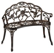 Relaxdays Vintage garden bench roses (10030922) Relaxdays Vintage garden bench roses (10030922)