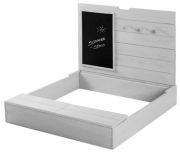 Roba Sandbox with lid, foldable with chalkboard (456011GA) Roba Sandbox with lid, foldable with chalkboard (456011GA)