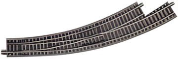 Roco 61154 curved turnout R3-4 left Roco 61154 curved turnout R3-4 left