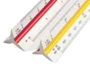 Rotring Architect's triangular scale S0220481 Rotring Architect's triangular scale S0220481