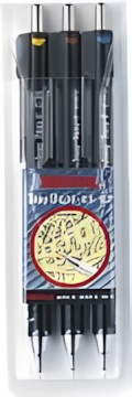 Rotring Tikky II Fine Mechanical Pencil 3-Pack Rotring Tikky II Fine Mechanical Pencil 3-Pack