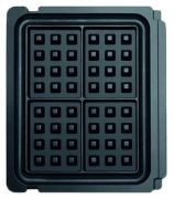 Sage Belgian Waffle Plate Sage Belgian Waffle Plate