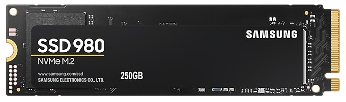 Samsung NVMe M.2 SSD 980 250GB (MZ-V8V250BW) Samsung NVMe M.2 SSD 980 250GB (MZ-V8V250BW)