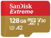 SanDisk Extreme microSDXC UHS-I 128GB (SDSQXA1-128G-GN6AA) SanDisk Extreme microSDXC UHS-I 128GB (SDSQXA1-128G-GN6AA)