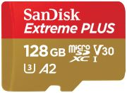 SanDisk Extreme Plus microSDXC UHS-I U3 128GB (SDSQXBZ-128G-GN6MA) SanDisk Extreme Plus microSDXC UHS-I U3 128GB (SDSQXBZ-128G-GN6MA)