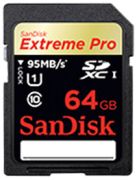 SanDisk Extreme Pro SDXC UHS-I 64GB SanDisk Extreme Pro SDXC UHS-I 64GB