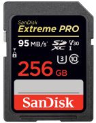 SanDisk Extreme Pro SDXC UHS-I V30 256GB SanDisk Extreme Pro SDXC UHS-I V30 256GB