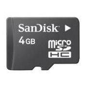 SanDisk microSDHC 4GB SanDisk microSDHC 4GB