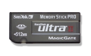 SanDisk MemoryStick Pro Ultra II 512MB SanDisk MemoryStick Pro Ultra II 512MB