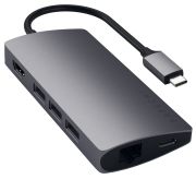 Satechi Type-C Multi-port Adapter 4K with Ethernet V2 (ST-TCMA2M) Satechi Type-C Multi-port Adapter 4K with Ethernet V2 (ST-TCMA2M)