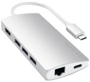 Satechi Type-C Multi-port Adapter 4K with Ethernet V2 (ST-TCMA2S) Satechi Type-C Multi-port Adapter 4K with Ethernet V2 (ST-TCMA2S)