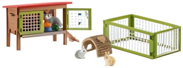 Schleich Rabbit hutch (42420) Schleich Rabbit hutch (42420)